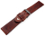 Watch strap genuine leather for fixed pins with Clip Vintage light brown 18mm 20mm 22mm 24mm