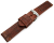 Vintage style watch strap light brown 20mm 22mm 24mm