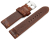 Vintage style watch strap light brown 20mm 22mm 24mm