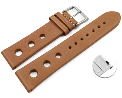 Quick release Watch Strap perforated Berlin Genuine...