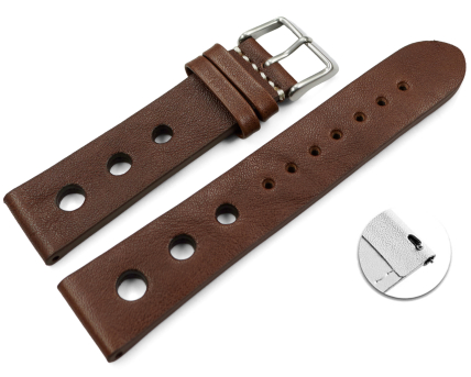 Quick release Watch Strap perforated Berlin Genuine...