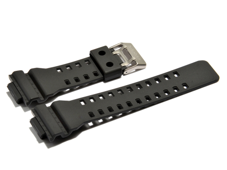 Watch strap Casio f. GA-110C-1A, rubber,black