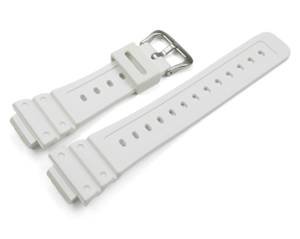 Casio White Watchband GW-5000HS-7 biobased Resin