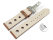 Quick Release Watch Strap Folding Clasp Genuine leather Race light brown 18mm 20mm 22mm