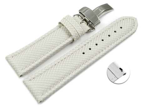 Quick Release Watch Strap padded HighTech textile look...
