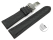 Quick Release Watch Strap padded HighTech textile look dark grey Folding Clasp 18mm 20mm 22mm 24mm