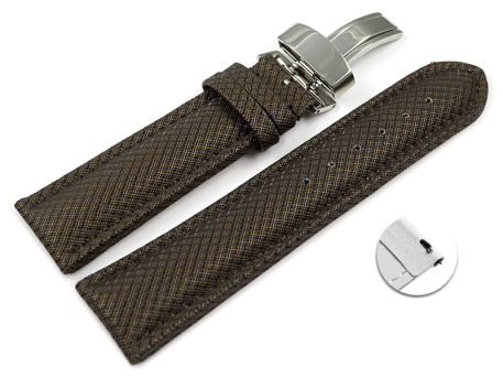 Quick Release Watch Strap padded HighTech textile look...