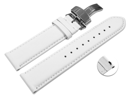 Quick Release Watch Strap Deployment Clap Smooth Soft...