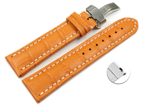 Quick Release Watch Strap Deployment Clasp Genuine...