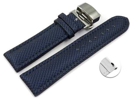 Quick Release Watch strap padded HighTech textile look...