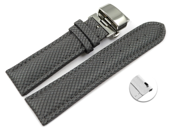 Quick Release Watch strap padded HighTech textile look...
