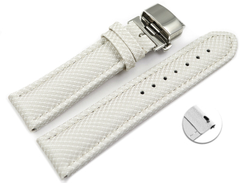 Quick Release Watch strap padded HighTech textile look...