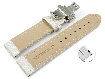 Quick Release Watch strap padded HighTech textile look...