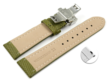 Quick Release Watch strap padded HighTech textile look...
