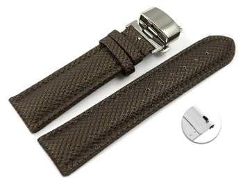 Quick Release Watch strap padded HighTech textile look...