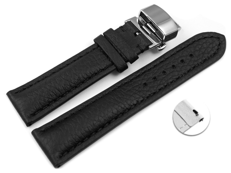 Quick Release Watch strap Butterfly buckle strong padded...