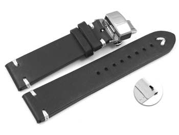 Quick Release Watch strap Genuine leather Soft Vintage...