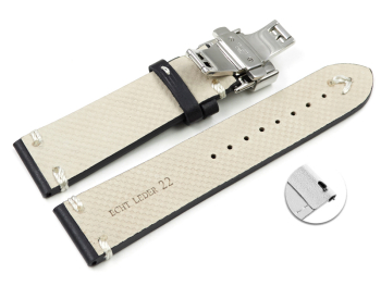 Quick Release Watch strap Genuine leather Soft Vintage...