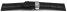 Quick Release Butterfly Watch strap Genuine leather croco print black 18mm 20mm 22mm 24mm 26mm 28mm