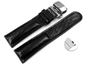 Quick Release Watch strap Butterfly Genuine leather Bark...