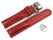 Quick Release Watch strap Butterfly Genuine leather Tegu print red 18mm 20mm 22mm 24mm