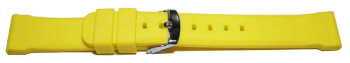 Watch strap - extra strong - Silicone - yellow