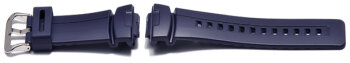 Genuine Casio Dark Blue Resin Replacement Watch Strap f. G-2400, G-2110, G-2310, G-100