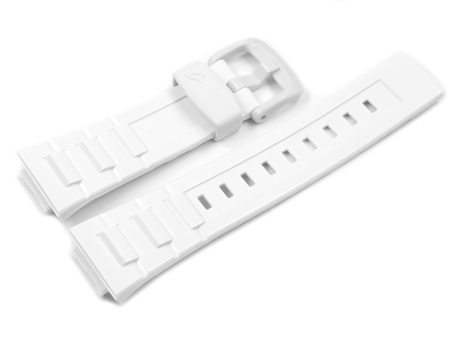 White Resin Watch Strap Casio f. Baby-G BLX-100 BGD-120P