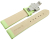 Watch Strap Butterfly Genuine leather smooth pistachio wN 18mm 20mm 22mm 24mm 26mm 28mm