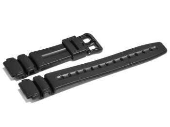 Genuine Casio Replacement Black Resin Watch strap for DW-280, DW-340