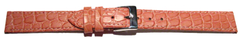 Watch strap - genuine leather - Safari - old rose 12mm...