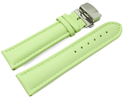 Quick Release Watch strap Butterfly Genuine leather...