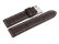 Genuine Festina Watch Strap for F16135 and F16136, dark brown Leather