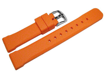 Watch strap - extra strong - Silicone - orange
