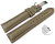Quick Release Watch Strap Deployment Clasp Genuine leather Grained Taupe TiT 18mm 20mm 22mm 24mm