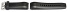 Genuine Casio Black Resin Watch Strap for EQW-M600C-1A, EQW-M600C, EQS-500C, ERA-200B