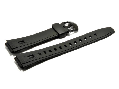 Watch strap Casio for AQ-190W, rubber, black