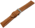 Watch strap strong padded smooth light brown 18mm 20mm 22mm 24mm