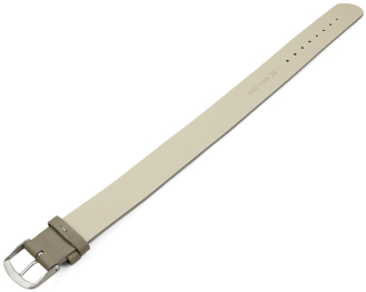 Pull through strap for fixed bars leather Taupe 6mm 8mm...
