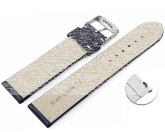 Quick release Watch Strap strong padded smooth dark blue...