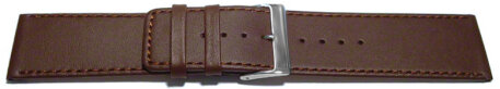 Watchb strap - genuine leather - brown - 30mm