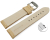 Quick release Watch strap Genuine leather Croco print sand 18mm 20mm 22mm 24mm 26mm 28mm