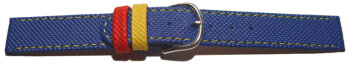Watch strap - PU - Waterproof - blue - XS