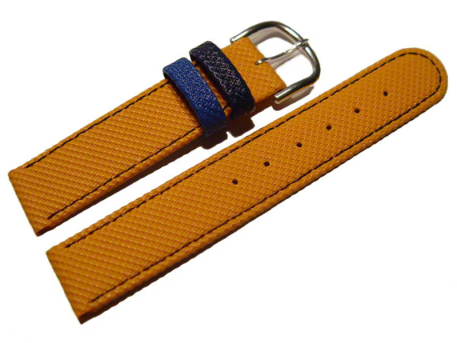 Watch strap - PU - Waterproof - orange - XS