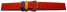 Watch strap - PU - Waterproof - red - XS