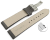 Quick Release Watch Strap Deployment Clasp leather Croco print grey TiT 18mm 20mm 22mm 24mm