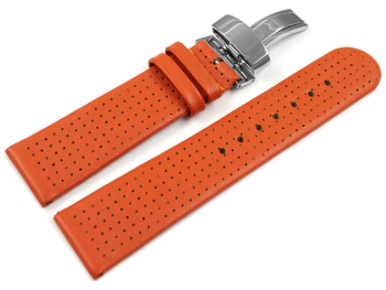 Deployment II - Watch strap - Genuine leather -...