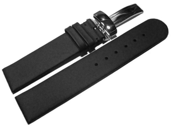 Deployment buckle - Watch band - hydrophobized leather -...