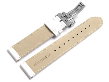 Deployment II - Watch strap - Smooth - Soft padded - white