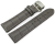 Quick Release Watch strap Butterfly Genuine leather croco print grey TiT 18mm 20mm 22mm 24mm 26mm 28mm